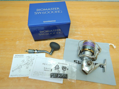 シマノ
スピニングリール
BIOMASTER
SW 6000HG