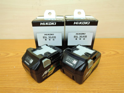 2021年8月買取
バッテリー
HiKOKI BSL38A18