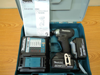 2021年9月買取
makita インパクトドライバ
TD157DRGXB