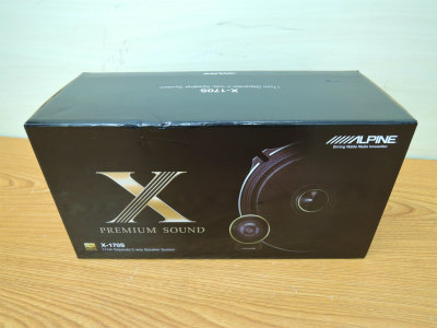 2021年11月買取
セパレートスピーカー
ALPINE X-170S